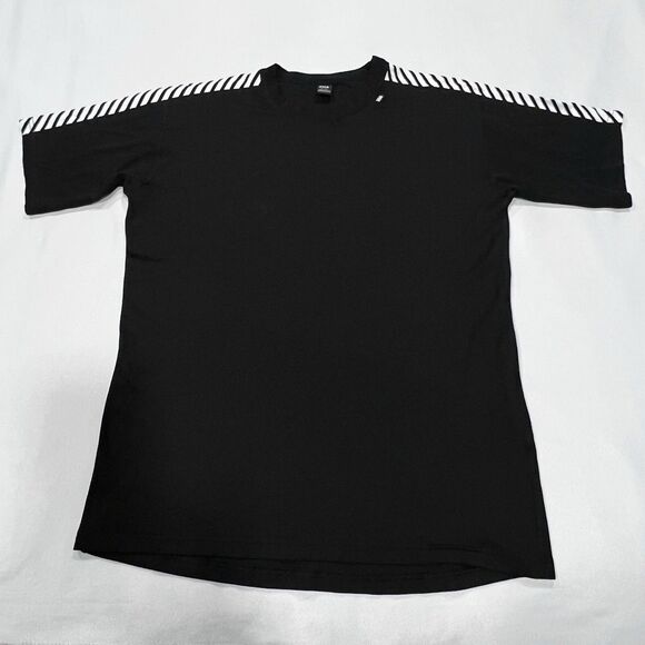 Helly Hansen Men Lifa Short Sleeve T Shirt Base Layer Active Wear Black Size XL - Picture 1 of 5